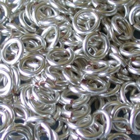 8mm Silver Tone Jump Rings 18 Gauge Stainless Steel - 100pcs – Small  Devotions