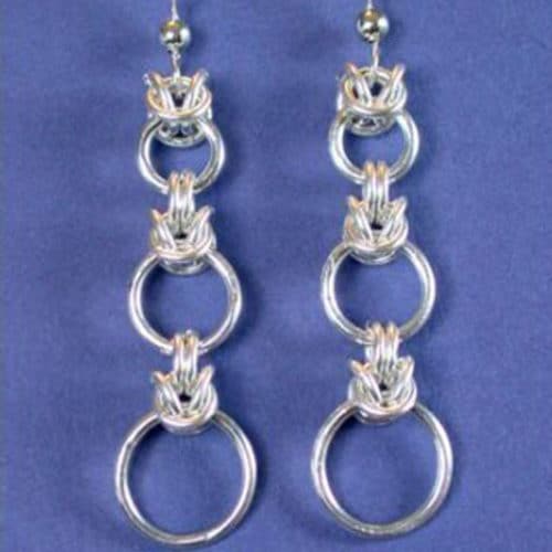 Byzantine Earrings Chain Maille Class
